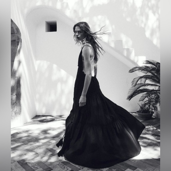 Hm drawstring-detail halterneck dress - Picture 5 of 5